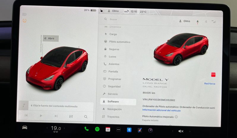 TESLA Model Y Gran Autonomia 4WD lleno